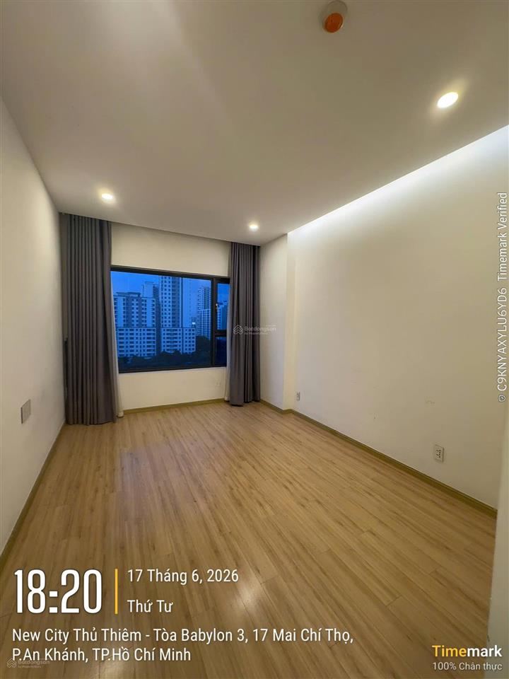 Cho thuê căn hộ new city 2pn  diện tích 75m2  ntcb  giá thuê 17 triệu/tháng