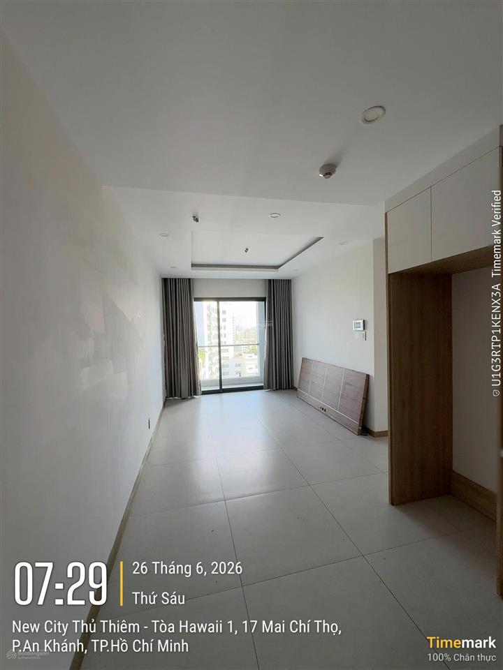 Cho thuê căn hộ new city 1pn  diện tích 51m2  nội thất cơ bản  giá thuê 14 triệu/tháng