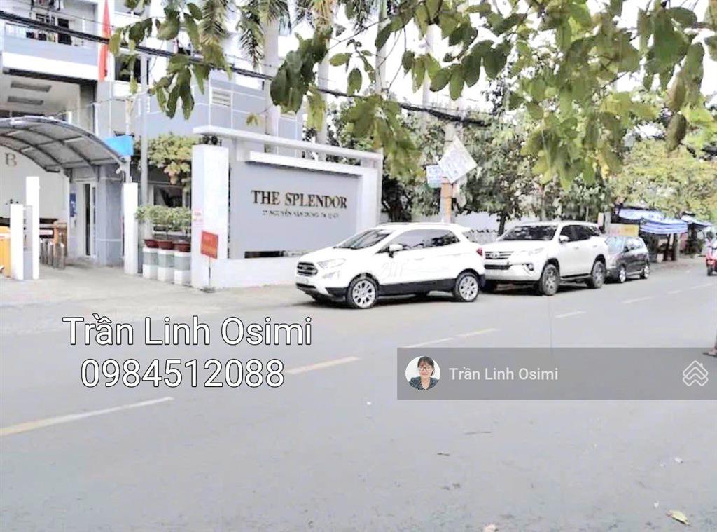 Bán chung cư ngay "biển sài gòn"  căn góc chung cư splendor  dt 82m2  giá 4 tỷ 050