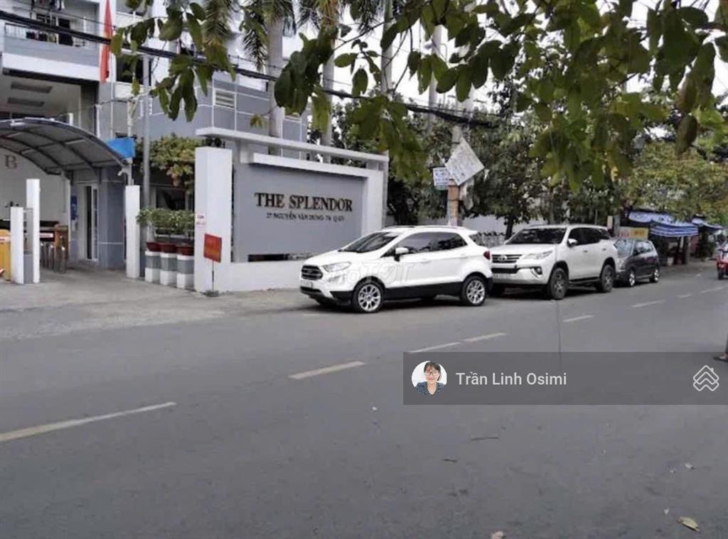 Bán chung cư ngay "biển sài gòn"  căn góc chung cư splendor  dt 82.2m2  giá 4,1 tỷ