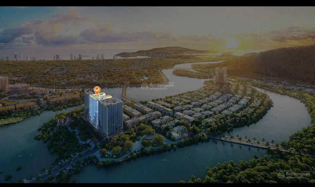 Căn 1pn+ tầng cao view đảo nam & sông quán trường