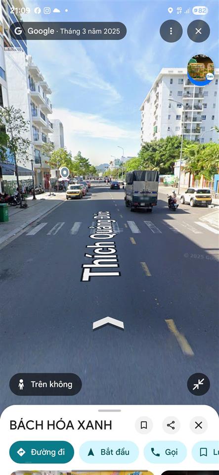 Nhà 3 tầng mặt tiền thích quảng đức  kđt vcn phước hải