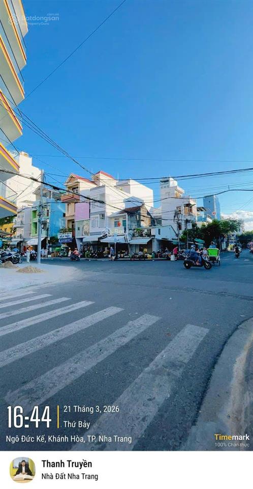 Bán nhà 7 tầng gần biển góc 2 mặt tiền võ trứ và ngô đức kế nha trang, ngay chợ xóm mới