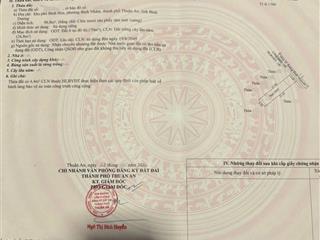 Bán gấp đất nền 98m2 ở hẽm 40, nguyễn chí thanh, giá ưu đãi 2,65 tỷ