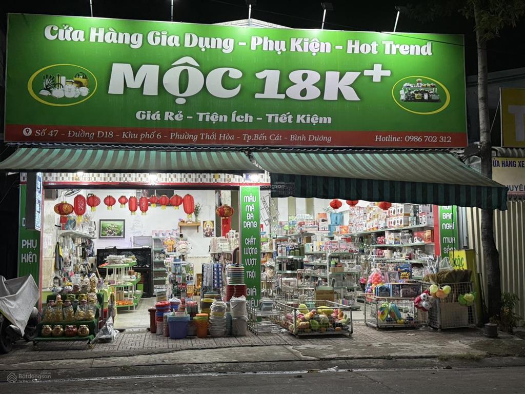 Sang nhượng cửa hàng gia dụng và phụ kiện
