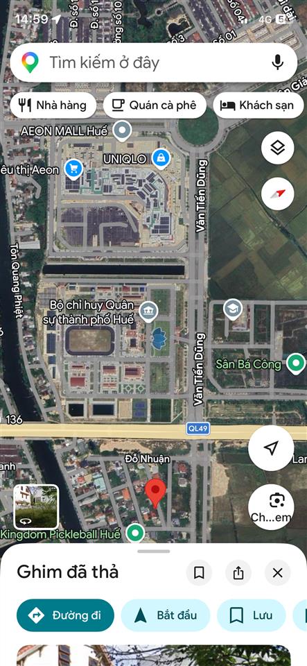 Đất biệt thự thủy dương 2 view công viên. gần võ chí công. cách aeon mall 500m