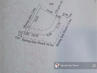 Lô góc khu biệt thự kqh thuỷ dương 2. mặt tiền nguyễn như đỗ. gần aeon mall, bệnh viện quốc tế..