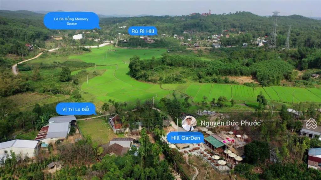 680m2 đất thuỷ bằng. cách đại nam 250m. gần lăng khải định. phù hợp làm homestay, farm