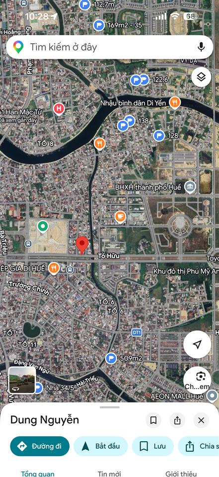 Mặt tiền tố hữu. cạnh 2 quảng trường lớn tại huế. mặt tiền đường 60m view công viên, vincom