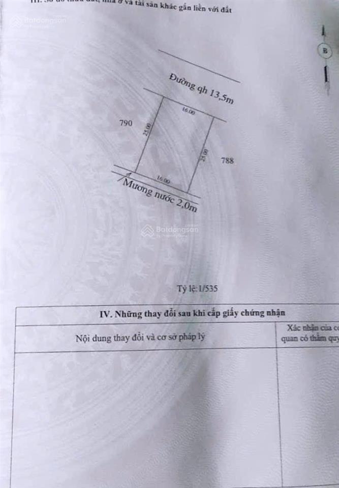 Đất đẹp kqh cư chánh  thuỷ bằng, tp huế. 400m2 ngang 16m view thoáng mát