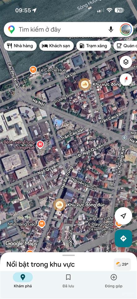 Nhà 2 tầng vị trí trung tâm tp huế. kiệt ô tô ngô quyền. cạnh bệnh viện tw huế