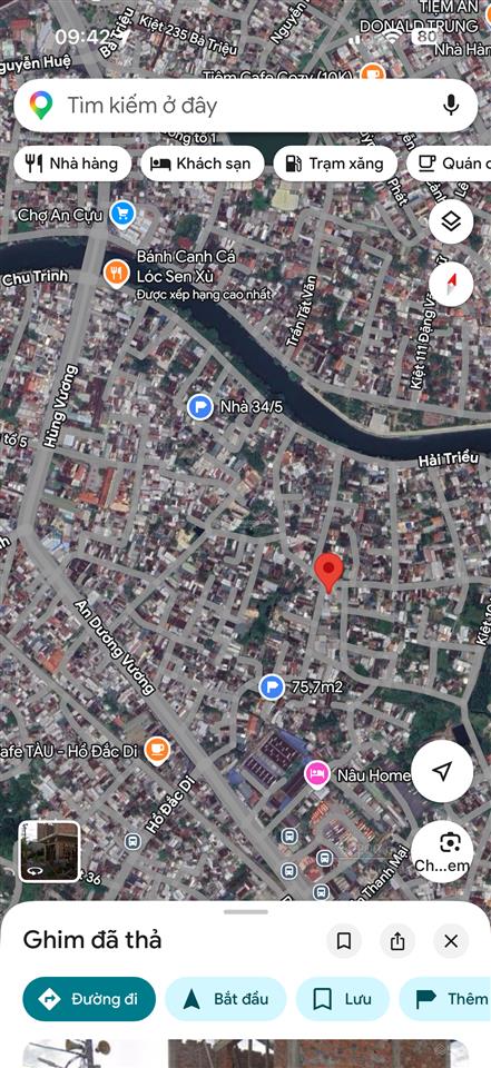 Nhà 3 tầng tiểu khu quy hoạch an dương vương. gần làng đại học, chợ an cựu. bến xe phía nam