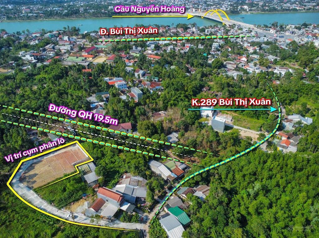 Lô góc kiệt 289 bùi thị xuân, cạnh kqh phan kế bính, thuỷ xuân  tp huế