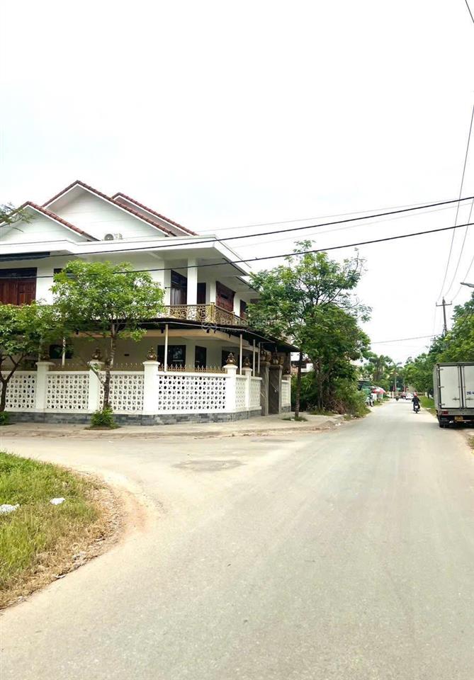 Bán đất kqh kim long, lô góc 2 mặt tiền đẹp sau lưng trường tiểu học kim long