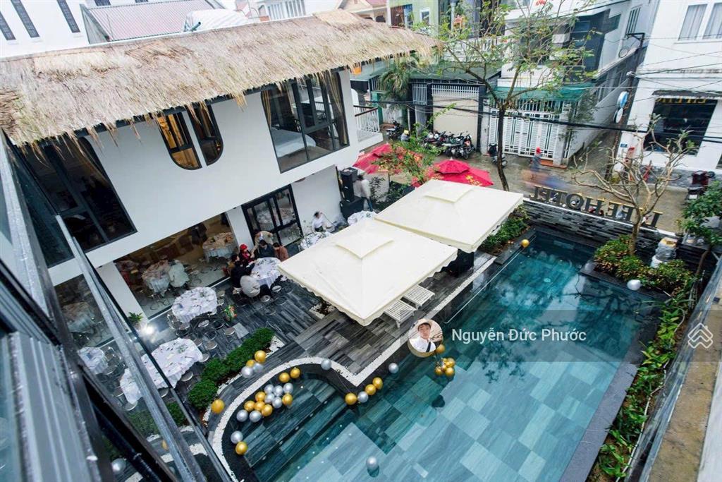 Bán homestay 2 tầng có bể bơi ngay khu phố tây huế. kiệt nguyễn công trứ thông nguyễn thái học