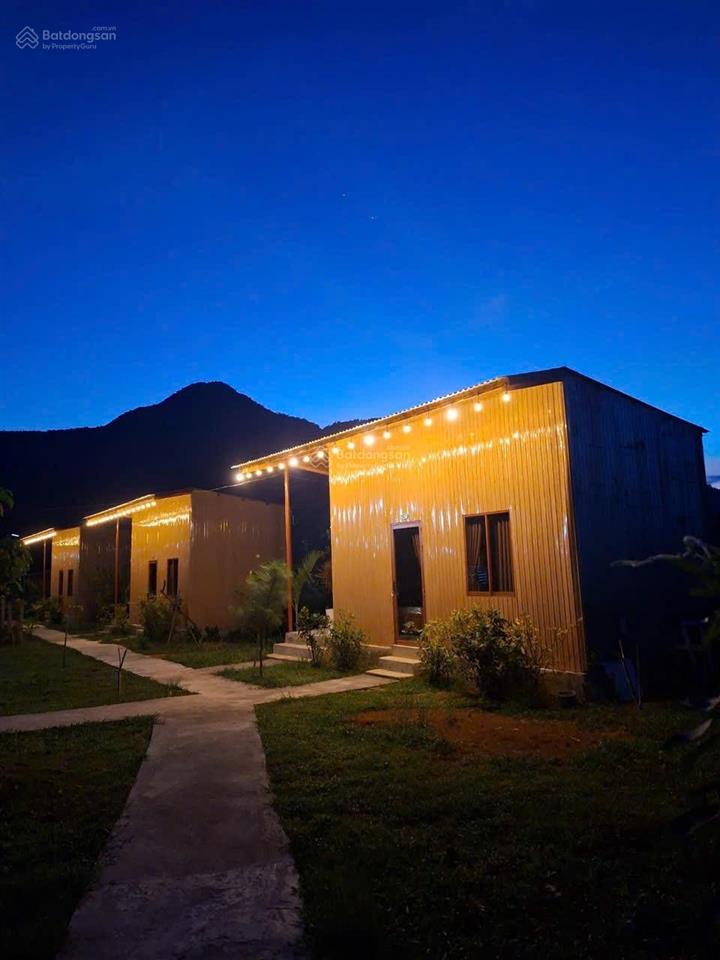 Homestay nghỉ dưỡng 5200m2 khe su  bạch mã. dòng tiền sẵn