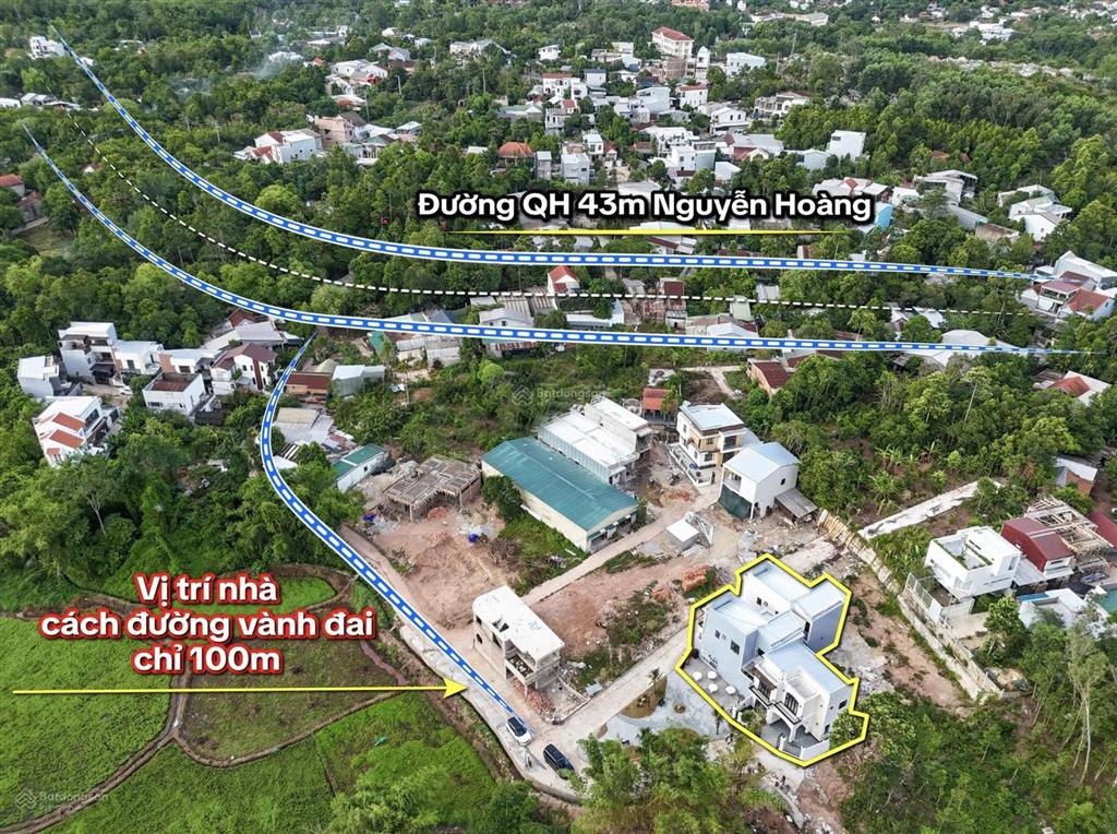 Nhà 2 tầng sân vườn view thoáng kiệt sử hy nhan, thủy xuân, tp huế