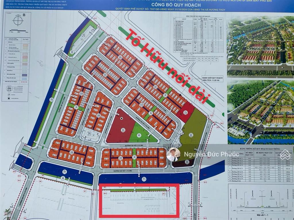 Đất kqh bầu được cạnh nhà văn hoá. gần trục tố hữu về sân bay đang khởi công. cách võ trác 50m