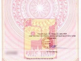 Đất KCN Vsip Bình Định, sổ sẵn công chứng ngay