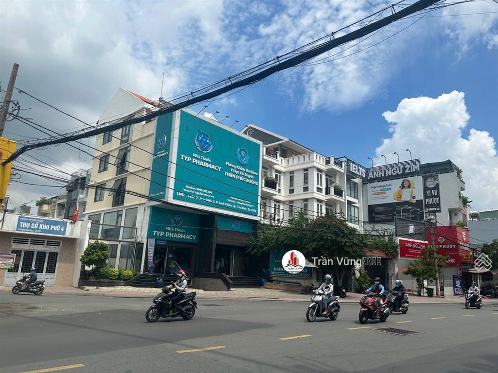 Bán nhà 5 tầng 10x23m=230m² ngay mt hoàng diệu 2. đh spkt đh ngân hàng. thuê 100 tr/th. giá 28 tỷ