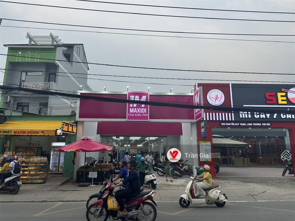 Bán nhà mt nguyễn duy trinh ngay chợ long trường đoạn nhiều thương hiệu, 6x24m=145m2. giá 13,5 tỷ