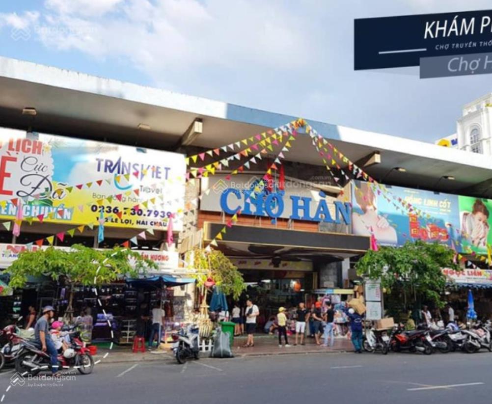 Bán nhà giá sập hầm, góc mặt tiền trần phú, chợ hàn, 158m2, ngang 5.5m, 5 tầng