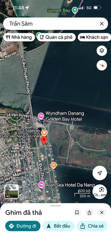 Chính chủ nhờ bán đất lô góc trần sâm, view biển, sơn trà, đà nẵng