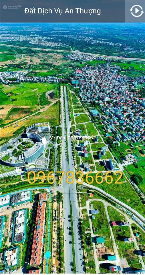 Chính chủ cần bán lô đất dịch vụ an thượng an khánh, hoài đức, hà nội