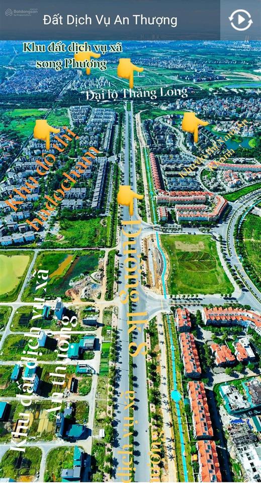 Chính chủ cần bán lô đất dịch vụ an thượng an khánh, hoài đức, hà nội