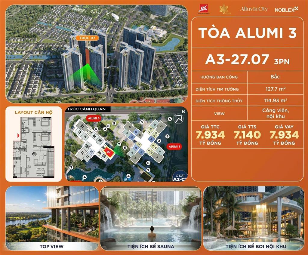 A327.07 sáng thức dậy với công viên, chiều trở về với không gian nghỉ dưỡng