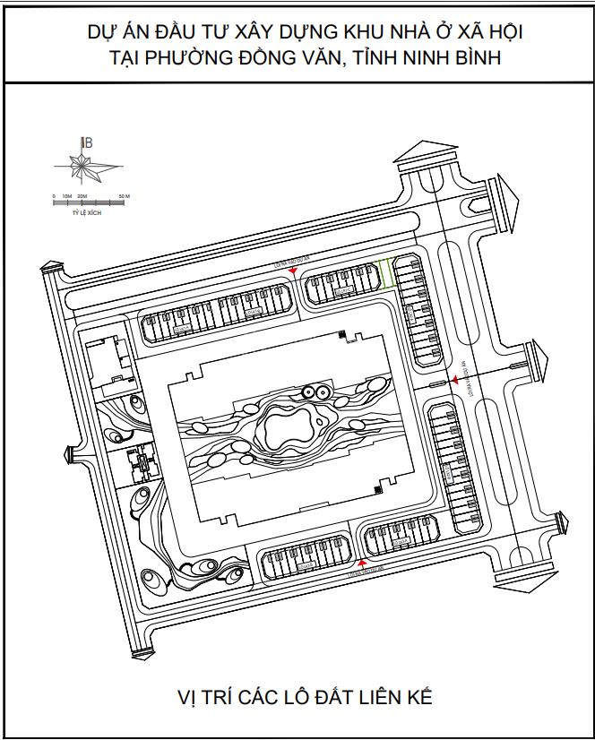 Nhà liền kề hud đồng văn  duy tiên hà nam gần kcn đồng văn i, ii, iii, iv & v. giá 5.508 tỷ