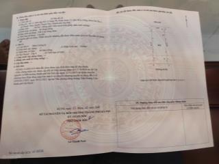 Chính chủ bán lô đất 54,5m khu tập tể lữ đoàn 99 dư dụ 1 đường oto