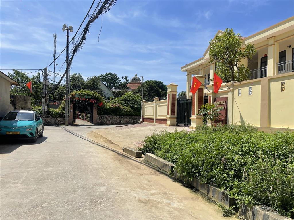125m2 full thổ 6m mặt tiền sổ đỏ đường thông trung tâm xã xuân mai