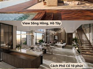 Căn 3pn giá từ 9,5 tỷ, 4pn, duplex sân vườn, penthouse view sông hồng, hồ tây cách phố cổ 10 phút