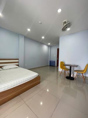 Cho thuê chung cư mini khu trần não quận 2 mặt tiền đường, sau oishi town, sát cc bộ công an
