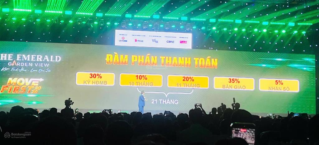 The emerald garden view 2pn giá 1,98tỷ thanh toán cố định cđt ko vay 9tr/tháng  tt 3639% nhận nhà