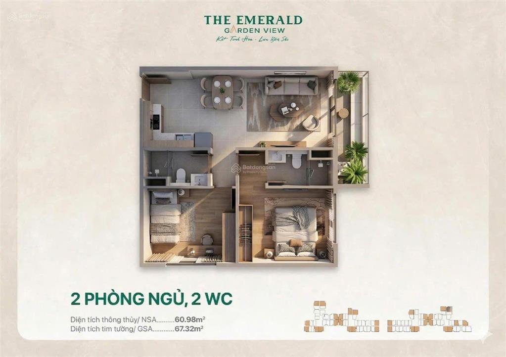 Cập nhật giỏ hàng căn 123 phòng ngủ emerald. tặng iphone 17 promax khi giao dịch từ 28/4 đến 15/5