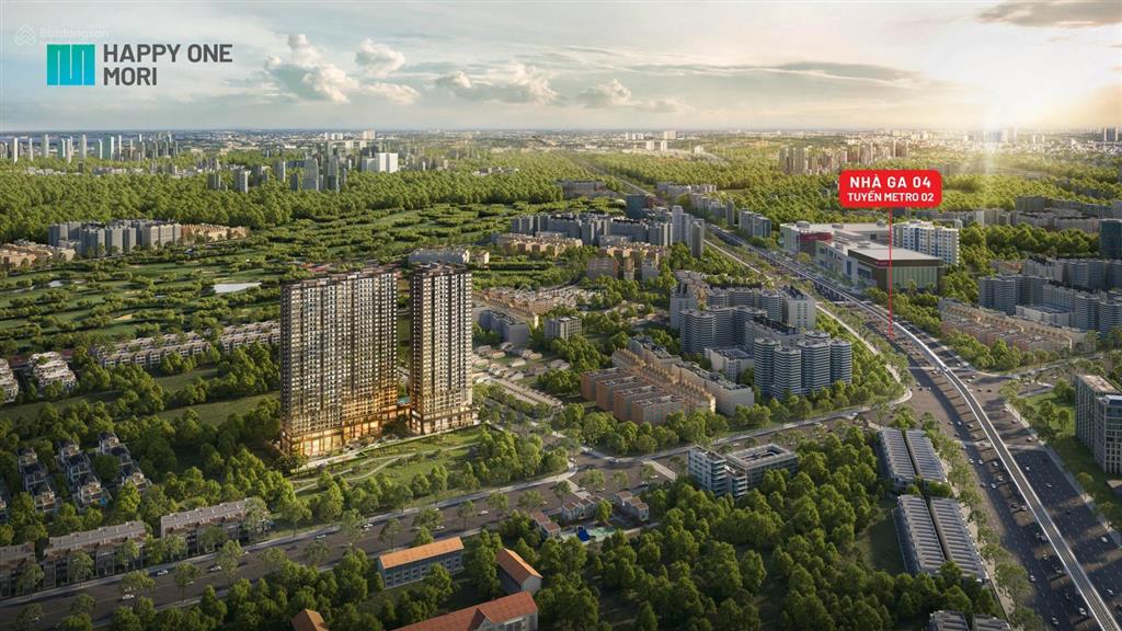 Cập nhật bảng giá và giỏ hàng happy one mori tháng 04/2026. chiêt khấu 88 triệu và 1%