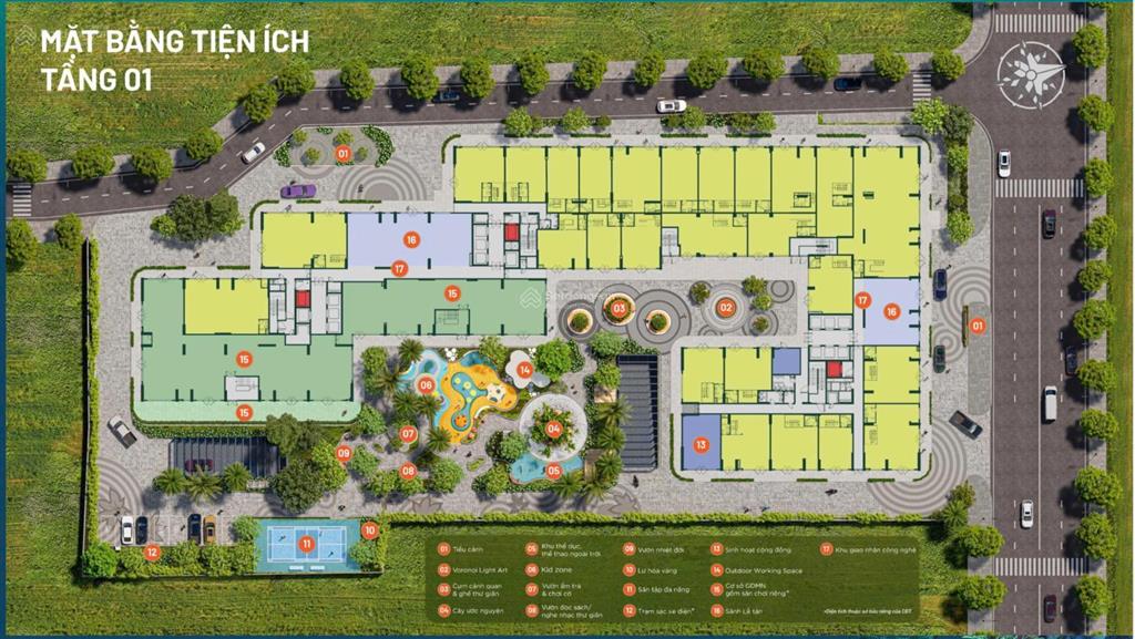 Cập nhật bảng giá và giỏ hàng happy one mori tháng 04/2026. chiêt khấu 88 triệu và 1%