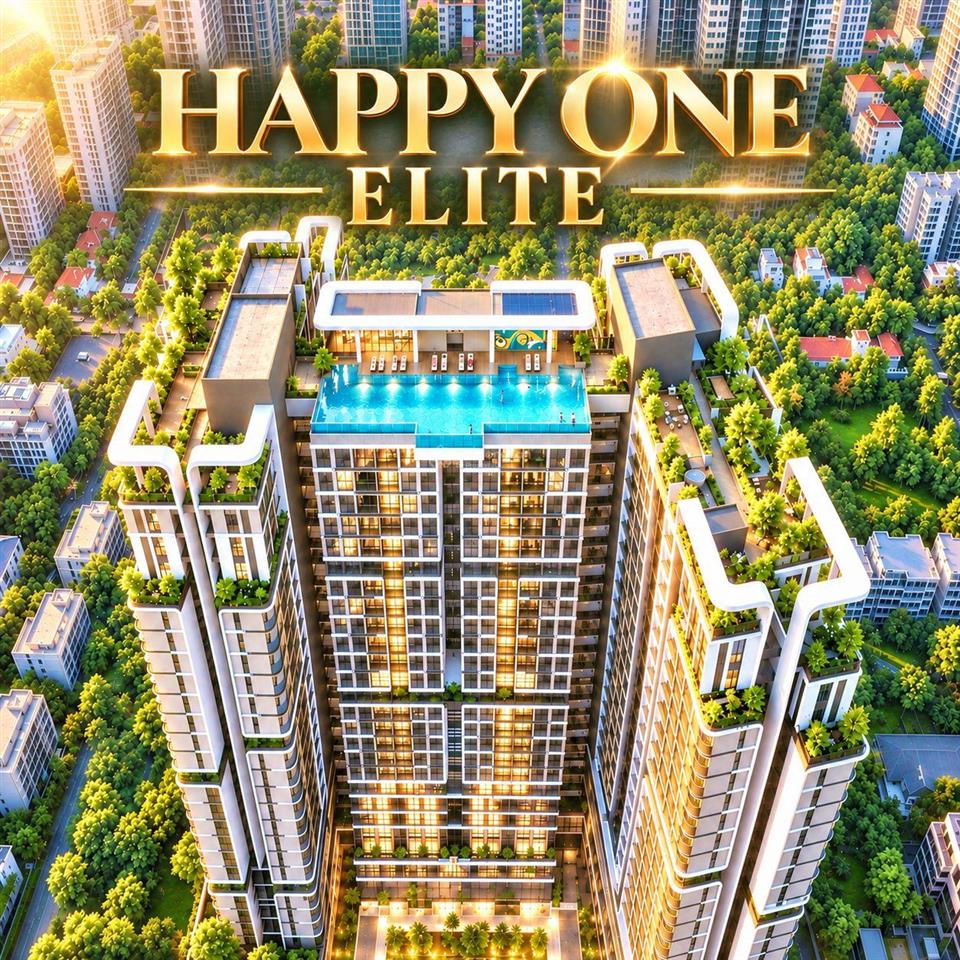 Bán căn hộ happy one elite 2pn 2wc 70m2 không gian rộng rãi, tiện nghi cho gia đình