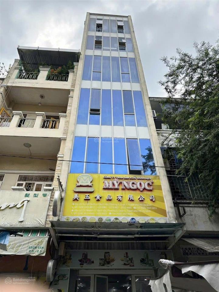 Ngộp bank hạ giá sốc xuống 3 tỷ còn 23.5 tỷ mt bach vân khu hòa bình q5 7 tầng