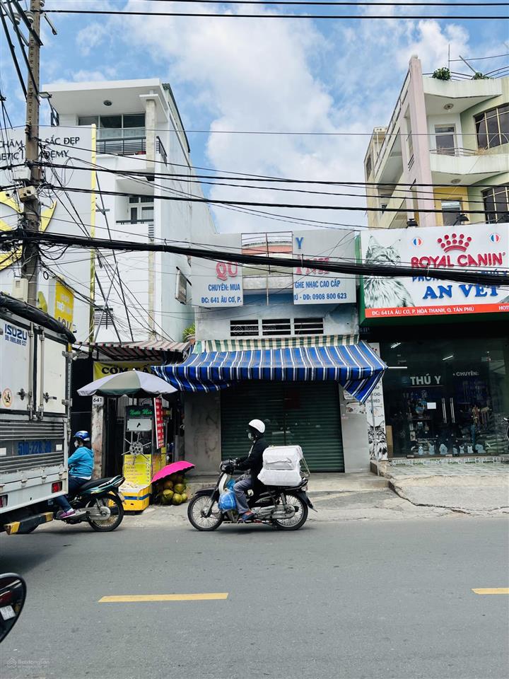 Bán mặt tiền 641 âu cơ, tân phú  3 tầng btct  163m2 (nở hậu 8.5m)  chính chủ 1 đời  chỉ 40 tỷ