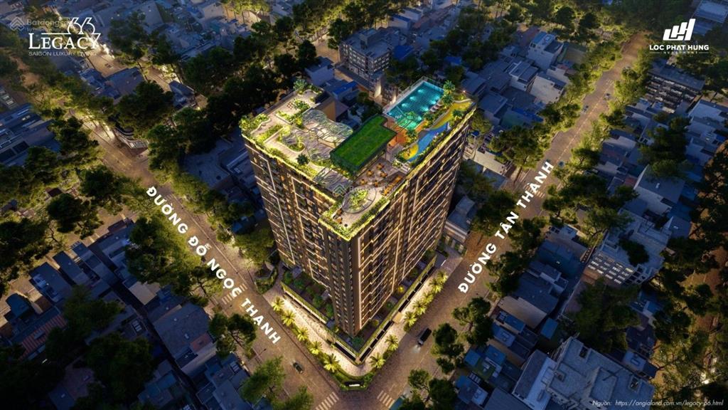 Căn hộ legacy 66 vị trí 2mt tân thành và đỗ ngọc thạnh, giá f0 từ cđt, chỉ thanh toán 10% nhận nhà.