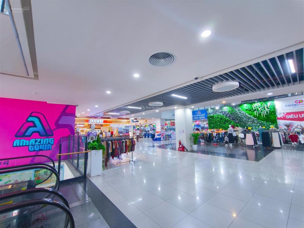 Cho thuê sàn thương mại chân đế thương mại tòa mipec riverside long biên, hà nội