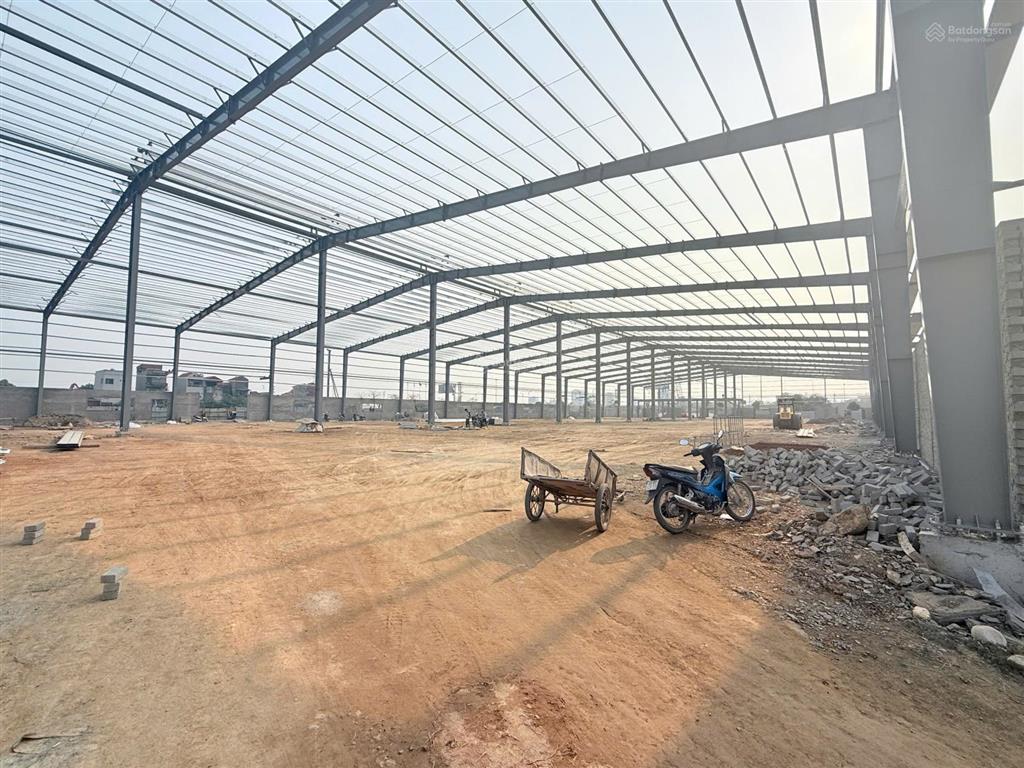 Cho thuê kho xưởng chứa hàng,logitic,kho vận,sản xuất...đầy đủ pccc tại kcn đồng văn