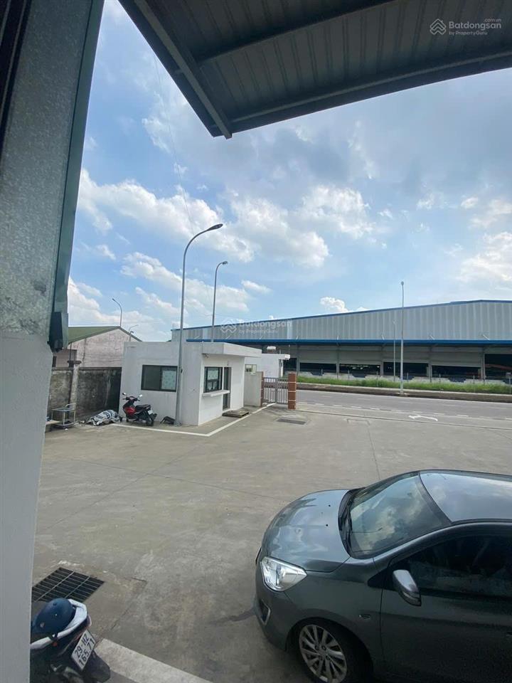 Kho xưởng tiêu chuẩn kcn đồng văn dt 10.000m, container ra vào, thích hợp logistics & sản xuất