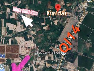 Hơn 500m2 p. chơn thành ngay kcn becamex 370tr