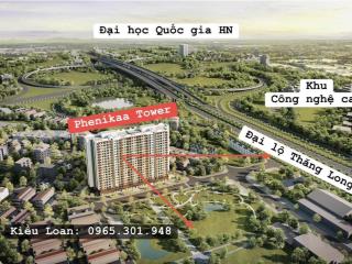 Bán bằng giá cđt căn 2pn1vs 62,2m2, tầng trung, hướng đông toà phenikaa. thanh toán tiến độ.