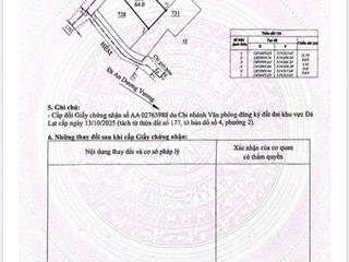 Lô đất xây dựng an dương vương p2 đà lạt 64m srxd 3 tỷ 850 ngay trung tâm tp ( giá đầu tư)