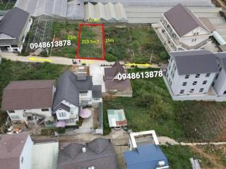 Lô đất xây dựng vạn hạnh  p8  đà lạt, 259.5m2  srxd  view thoáng  ngay trung tâm tp  11,5 tỷ